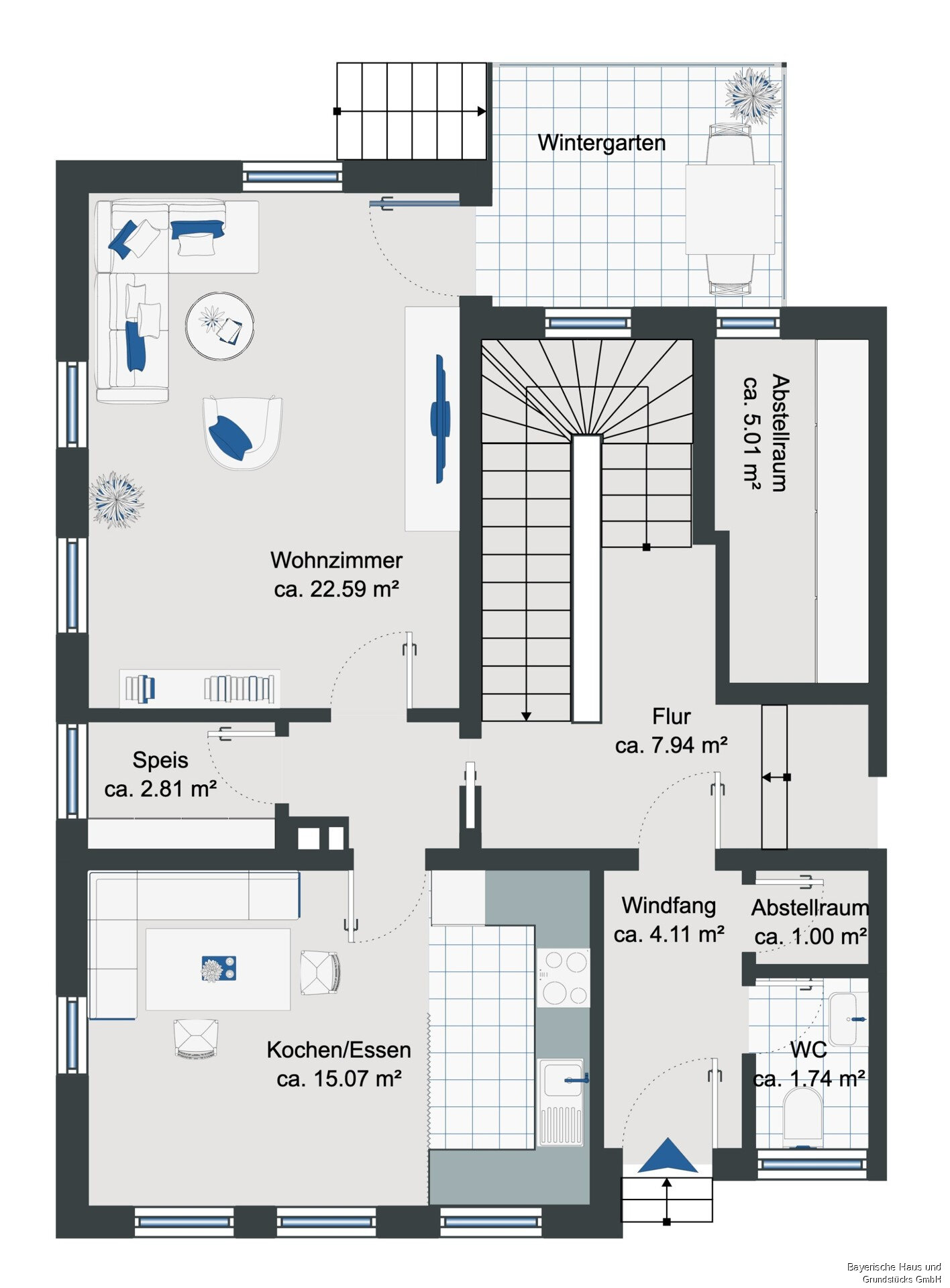 Doppelhaushälfte zum Kauf 199.000 € 5 Zimmer 123,4 m²<br/>Wohnfläche 3.561 m²<br/>Grundstück Obertattenbach Bad Birnbach / Obertattenbach 84364