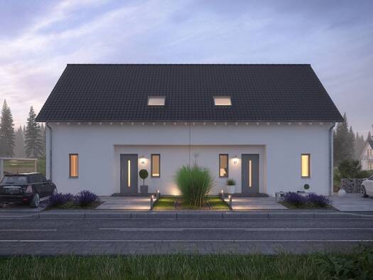 Doppelhaushälfte zum Kauf 439.007 € 5 Zimmer 154 m² 380 m² Grundstück Amorbach Neckarsulm 74172
