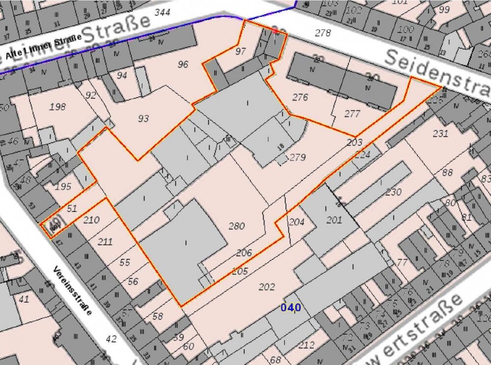 Grundstück zum Kauf 1.800.000 € 5.863 m²<br/>Grundstück Seidenstraße 18 Schinkenplatz Krefeld 47799