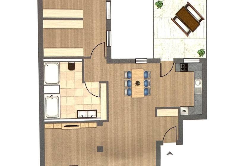 Loft zur Miete 1.195 € 3 Zimmer 138 m² Geschoss 1/5 frei ab sofort Barmen Wuppertal 42283