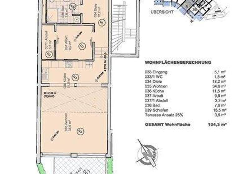 Wohnung zum Kauf - Erstbezug 500.640 € 4 Zimmer 104,3 m² Pappritz Dresden 01328