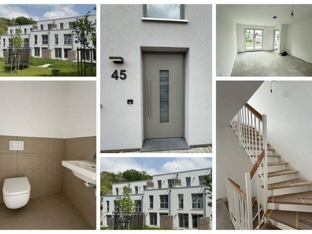 Reihenmittelhaus zum Kauf - Erstbezug 419.600 € 5 Zimmer 135 m² 115 m² Grundstück Mariadorf Alsdorf 52477