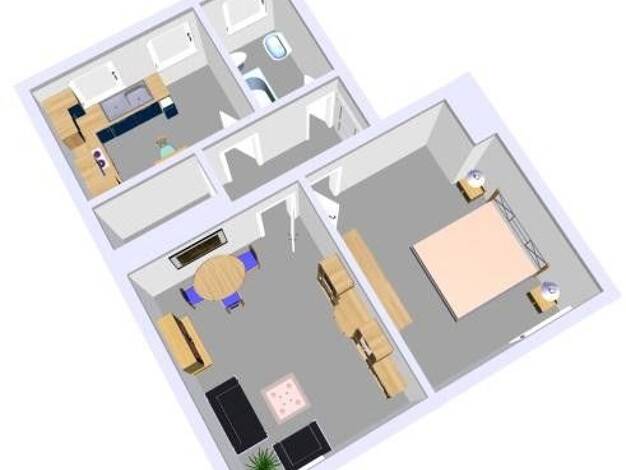 Wohnung zur Miete 525 € 2 Zimmer 55,2 m² 7. Geschoss frei ab 01.10.2026 Hofholzallee 218 Hasseldieksdamm Hasseldieksdamm 24109