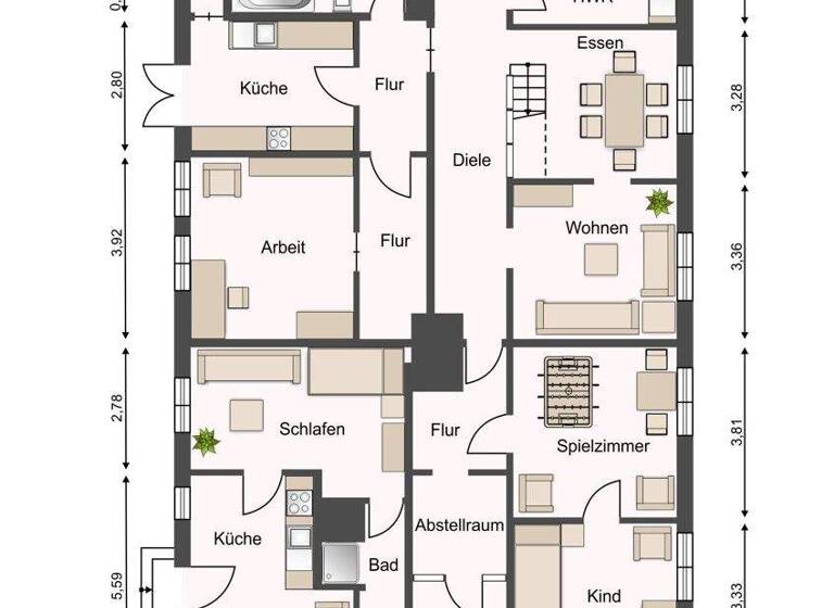 Haus zum Kauf 449.000 € 9 Zimmer 233 m² 800 m² Grundstück Eutiner Straße 29 und 31 Lensahn 23738