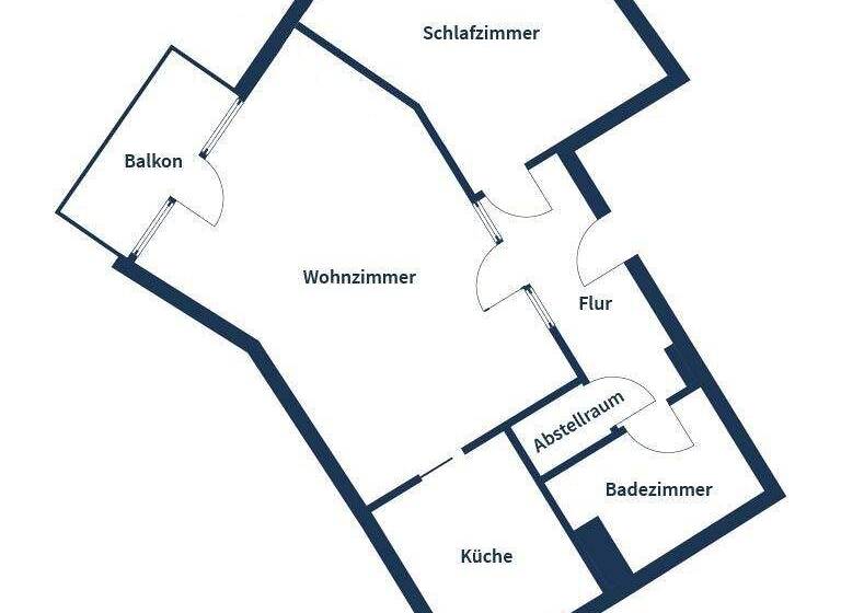 Wohnung zum Kauf 126.000 € 2 Zimmer 54 m² 2. Geschoss Seehausen Leipzig 04356