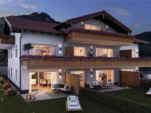 Wohnung zum Kauf - Erstbezug provisionsfrei 392.500 € 2 Zimmer 57,1 m² 1. Geschoss frei ab 31.12.2027 Bischofswiesen 83483