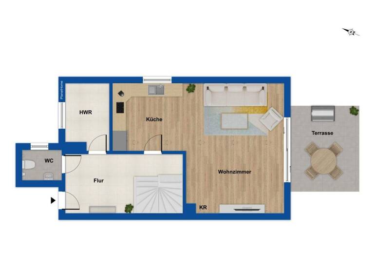 Reihenendhaus zum Kauf 364.900 € 4 Zimmer 106 m² 445 m² Grundstück Karow Dorf Mecklenburg 23972
