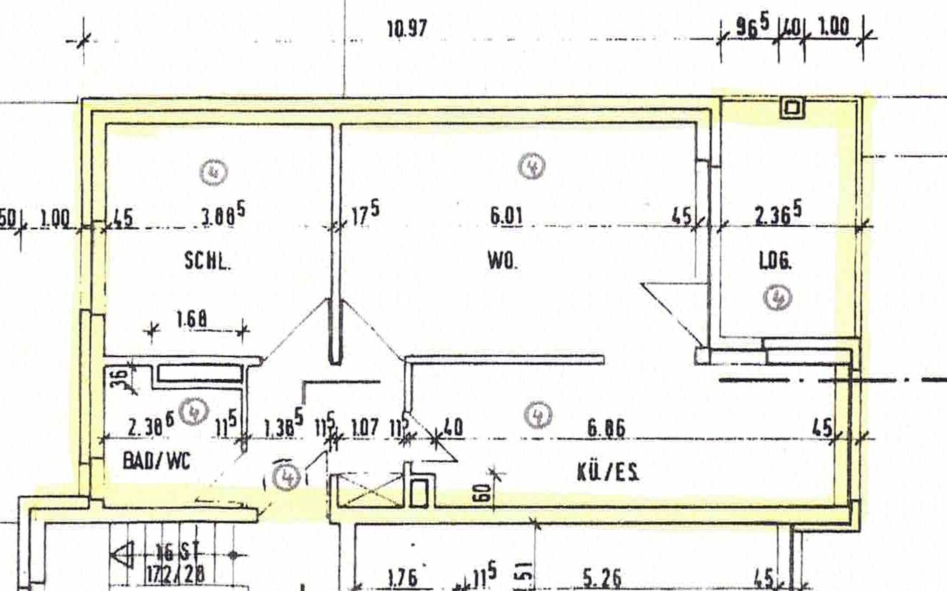 Wohnung zum Kauf 290.000 € 2 Zimmer 71 m²<br/>Wohnfläche 1.<br/>Geschoss Urdenbach Düsseldorf 40593