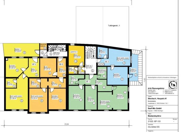 Wohnung zum Kauf provisionsfrei 229.000 € 3 Zimmer 64,3 m² 1. Geschoss Hauptstr. 41 Stockach 78333
