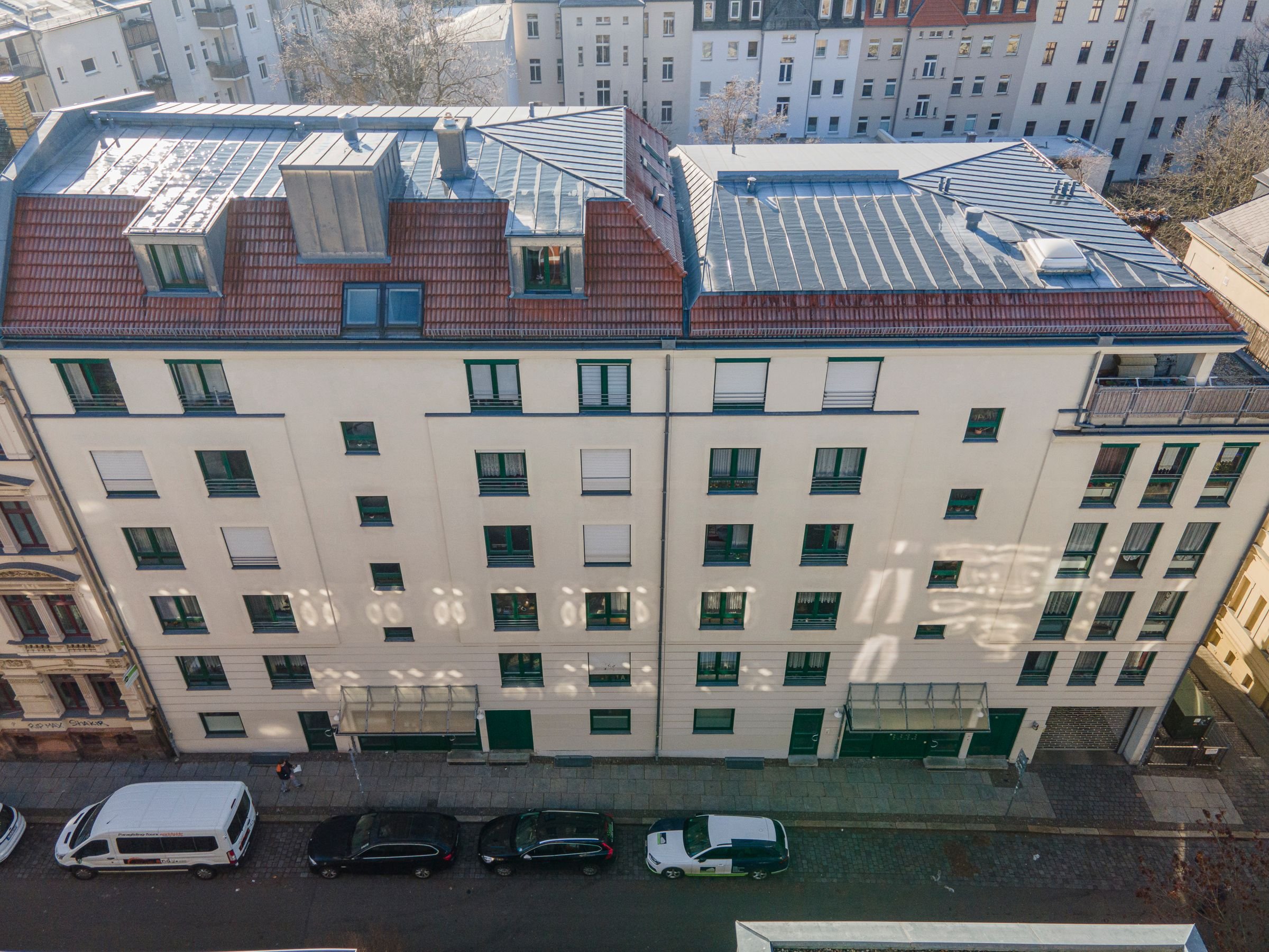 Wohnung zum Kauf provisionsfrei 241.535 € 3 Zimmer 72,1 m²<br/>Wohnfläche 5.<br/>Geschoss Südvorstadt Leipzig 04275