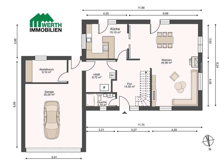 Einfamilienhaus zum Kauf 669.000 € 5 Zimmer 169,1 m² 808 m² Grundstück Harsefeld 21698