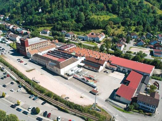 Produktionshalle zur Miete 400 m² Lagerfläche teilbar von 400 m² bis 1.500 m² Wiesenstraße 13 Zell Zell im Wiesental 79669