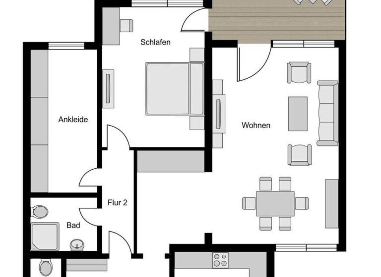 Wohnung zum Kauf 275.000 € 3,5 Zimmer 102 m² 1. Geschoss Grumme Bochum 44791