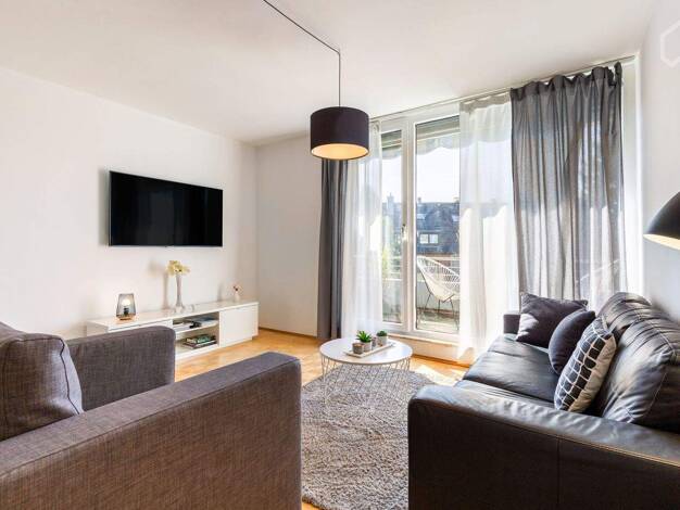 Studio zur Miete Wohnen auf Zeit 1.090 € 1 Zimmer 40 m² frei ab 03.11.2026 Grafenberg Düsseldorf 40629