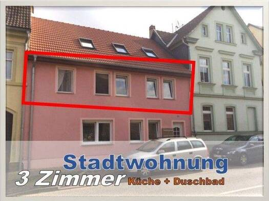 Wohnung zur Miete 465 € 3 Zimmer 75 m² 1. Geschoss frei ab sofort Breite Straße 22 Allstedt 06542