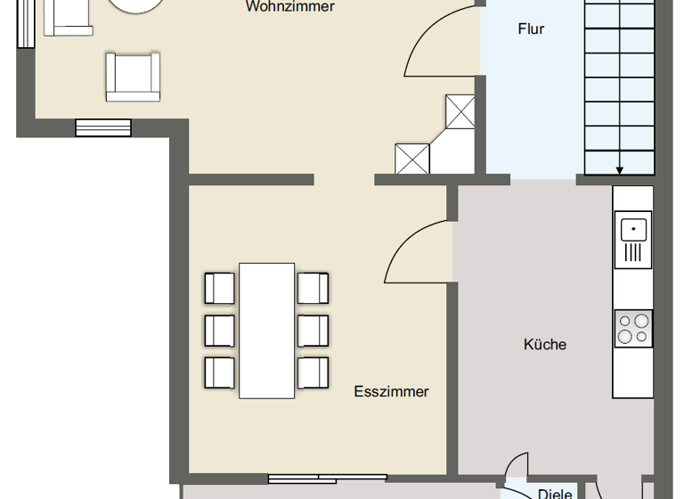 Doppelhaushälfte zum Kauf 230.000 € 4,5 Zimmer 113 m² 292 m² Grundstück Jüterbog 14913
