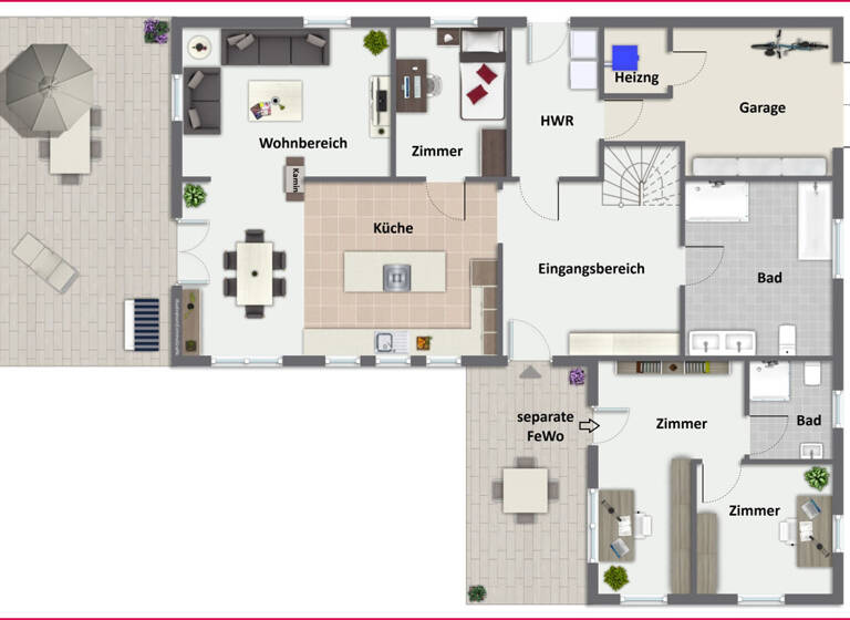 Haus zum Kauf 695.000 € 5 Zimmer 231 m² 1.241 m² Grundstück Garding 25836