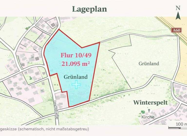 Land-/Forstwirtschaft zum Kauf 105.063 € 50.030 m² Grundstück Eigelscheid Winterspelt 54616