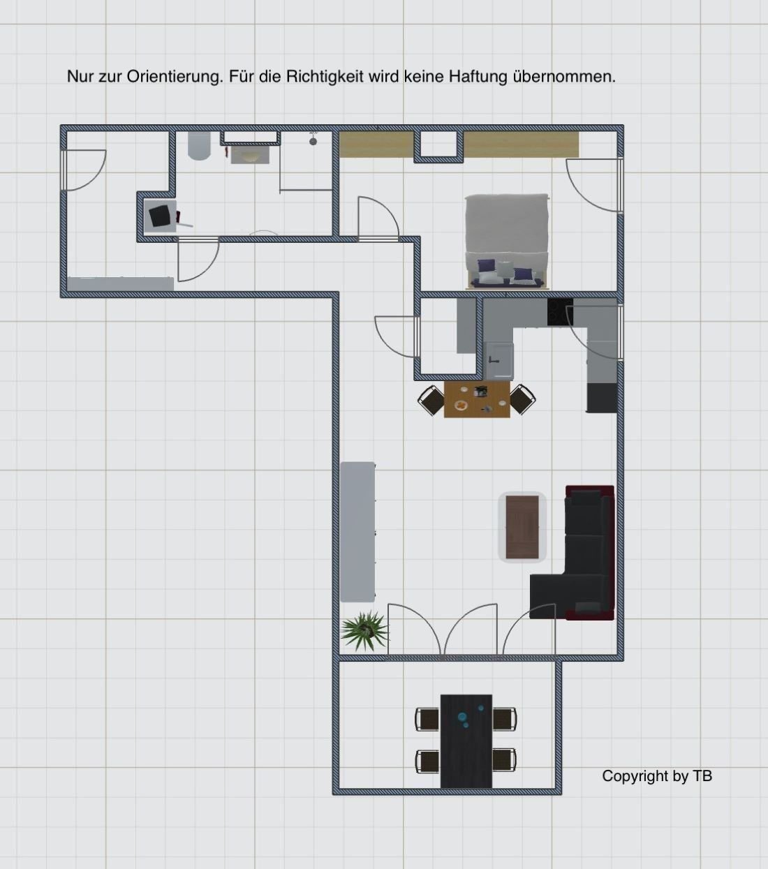 Wohnung zum Kauf 269.000 € 2 Zimmer 58 m²<br/>Wohnfläche EG<br/>Geschoss Überlingen Überlingen 88662