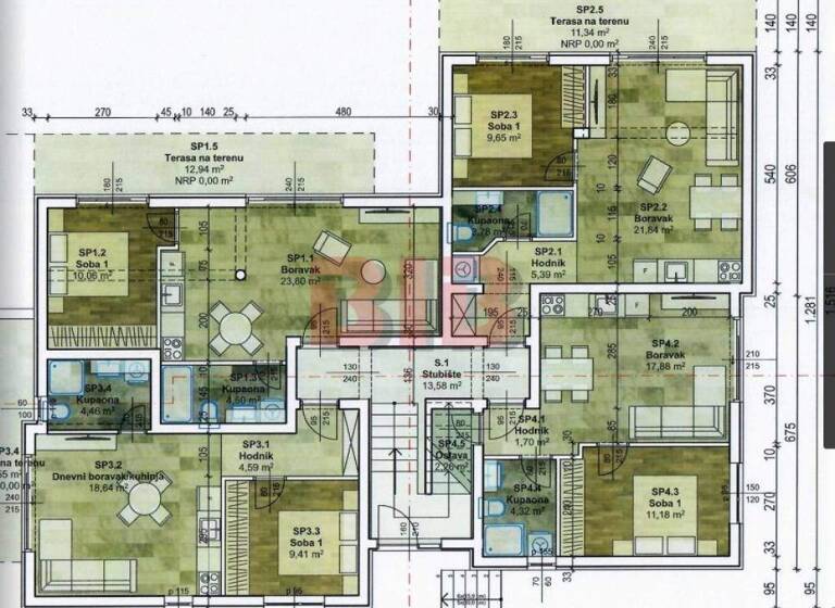 Wohnung zum Kauf 470.000 € 3 Zimmer 116 m² 2. Geschoss Malinska-Dubasnica
