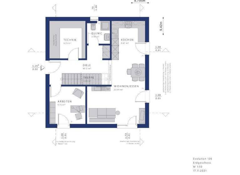 Einfamilienhaus zum Kauf provisionsfrei 450.017 € 5 Zimmer 136 m² 1.855 m² Grundstück Weddersleben Thale 06502