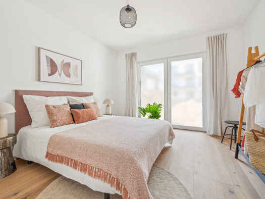 Wohnung zur Miete - Erstbezug 1.850 € 3 Zimmer 95,8 m² 2. Geschoss Martinstr. 42e Bilk Düsseldorf 40223