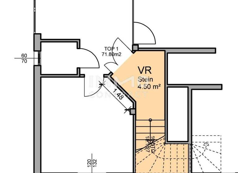 Wohnung zur Miete 540 € 2 Zimmer 72 m² Gobelsburg 3550