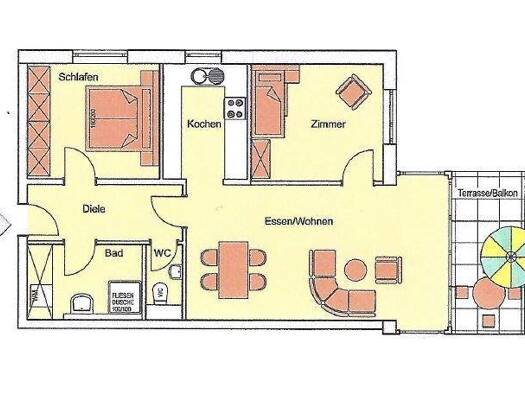 Wohnung zum Kauf provisionsfrei als Kapitalanlage geeignet 290.000 € 3,5 Zimmer 77 m² Buckenberg Pforzheim 75181