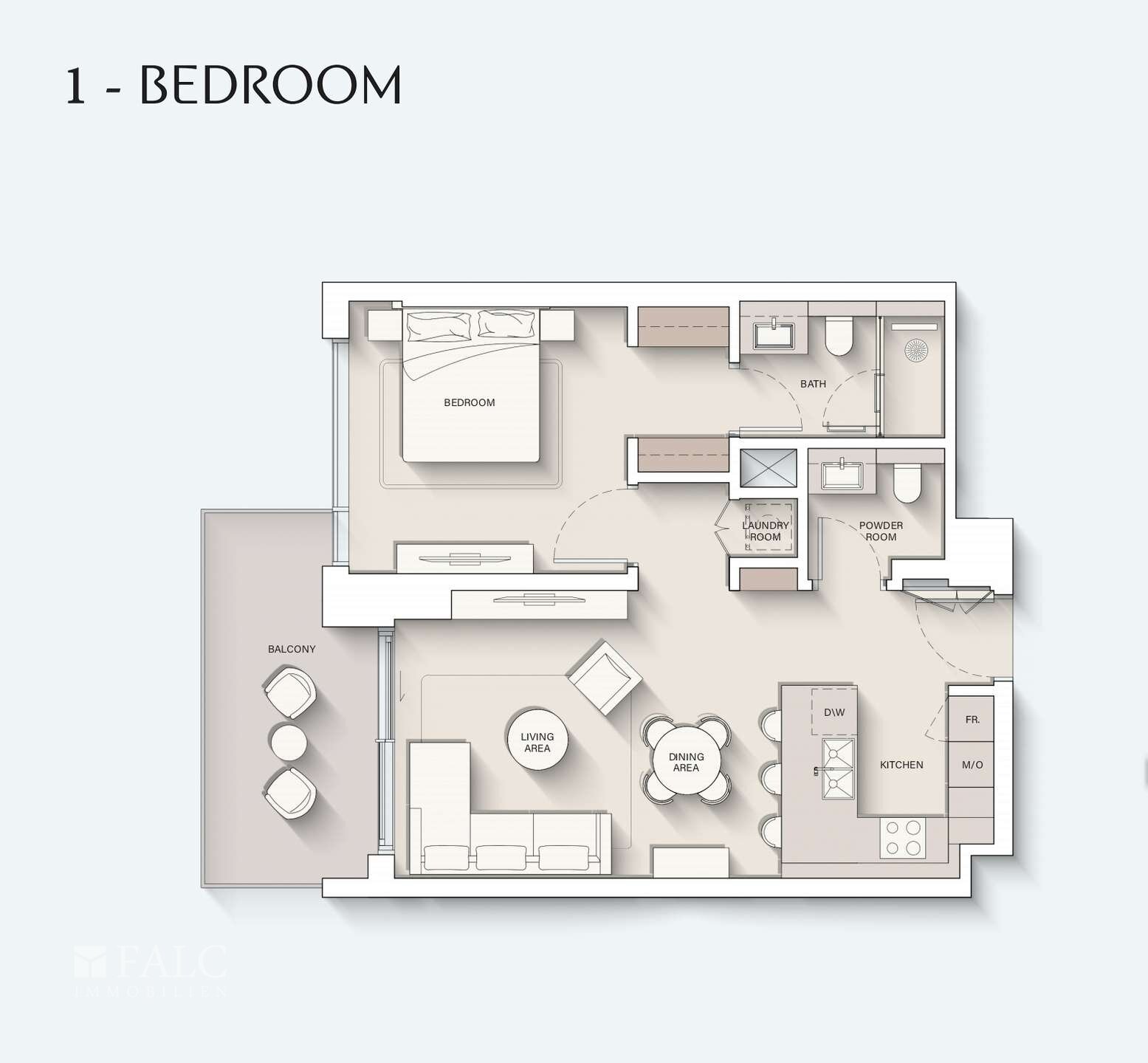 Wohnung zum Kauf provisionsfrei 543.590 € 64,3 m²<br/>Wohnfläche Dubai