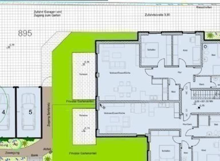 Wohnung zum Kauf provisionsfrei 495.000 € 3 Zimmer 93 m²<br/>Wohnfläche 2.<br/>Geschoss 31.10.2025<br/>Verfügbarkeit Schwarzenloher Str.   19 Kettelersiedlung Nürnberg 90469