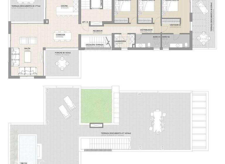 Wohnung zum Kauf - Erstbezug provisionsfrei 2.600.000 € 4 Zimmer 144,3 m² EG Palma 07014