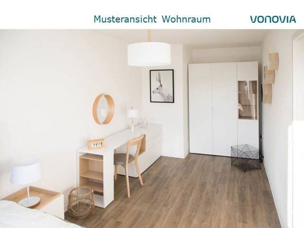 Wohnung zur Miete 398 € 2 Zimmer 47,4 m² 3. Geschoss frei ab 28.10.2026 Scharnhorststr. 3 Nordviertel Essen 45141