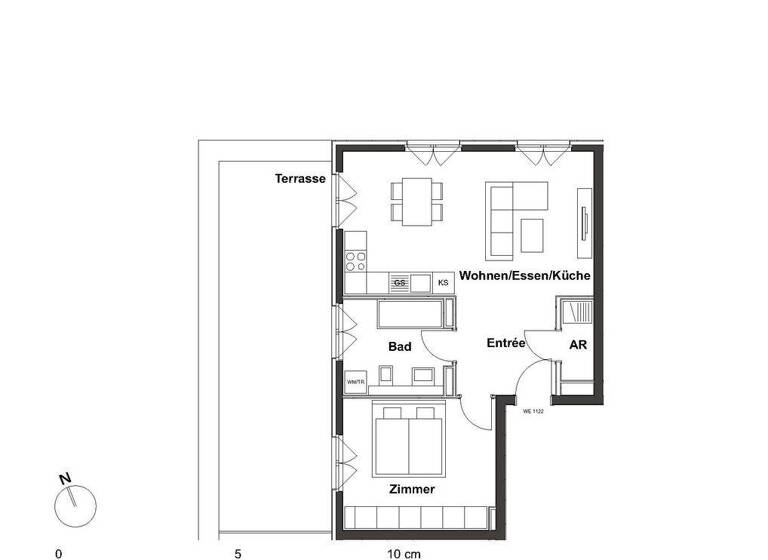 Wohnung zur Miete 1.149 € 2 Zimmer 75,7 m² 2. Geschoss frei ab sofort Mausohrweg 5 Wilhelmshagen Berlin 12589