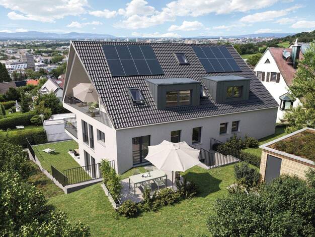 Wohnung zum Kauf - Neubau provisionsfrei 734.000 € 2 Zimmer 66,3 m² 1. Geschoss Becherwaldstraße 18 Merzhausen 79249