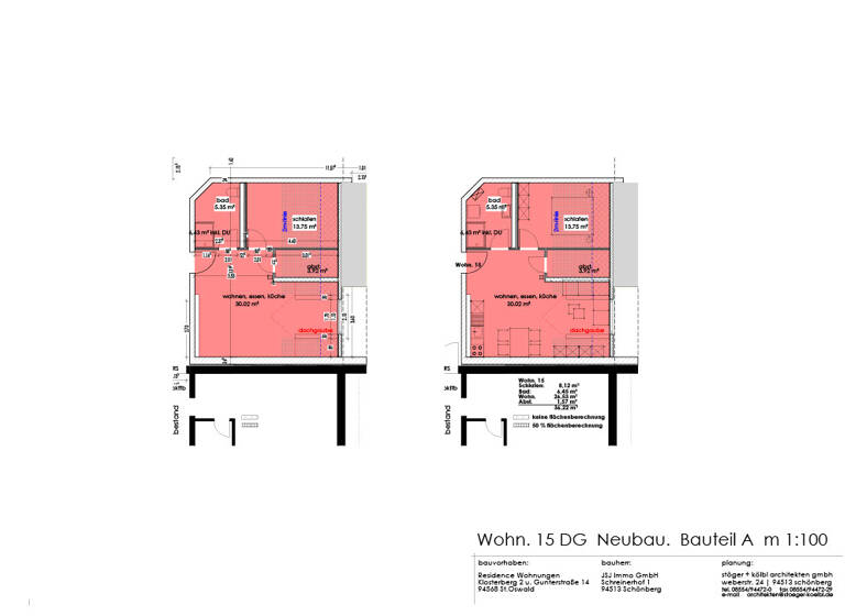 Wohnung zur Miete 326 € 2 Zimmer 36,2 m² 2. Geschoss frei ab sofort Klosterberg 2 Sankt Oswald Sankt Oswald-Riedlhütte 94568