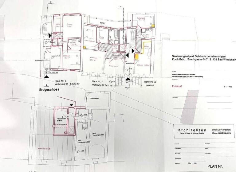 Mehrfamilienhaus zum Kauf 350.000 € 15 Zimmer 599 m² 378 m² Grundstück Bad Windsheim 91438