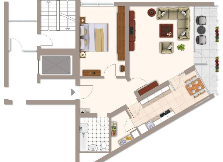 Wohnung zum Kauf 319.000 € 2 Zimmer 84 m² Ettlingen 76275