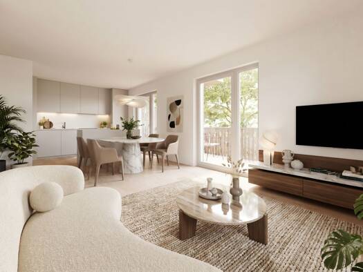 Wohnung zum Kauf - Erstbezug provisionsfrei 729.900 € 3 Zimmer 83 m² 1. Geschoss Oberhaching Oberhaching / Deisenhofen 82041