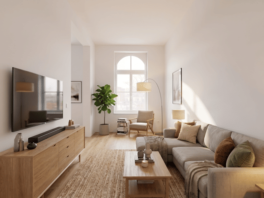 Wohnung zum Kauf - Erstbezug provisionsfrei 585.000 € 3 Zimmer 97,5 m² 1. Geschoss frei ab sofort Nordstadt Nord 30167