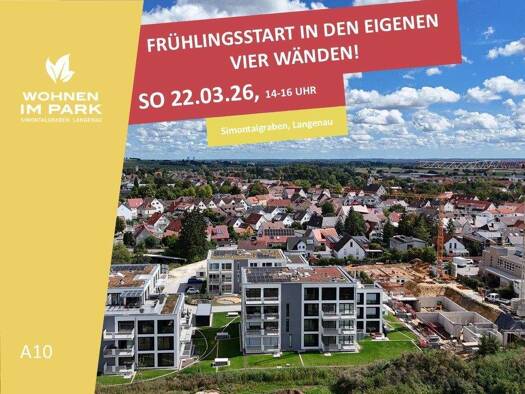 Wohnung zum Kauf - Neubau 520.900 € 3,5 Zimmer 100,2 m² Am Simontalgraben 23 Langenau 89129