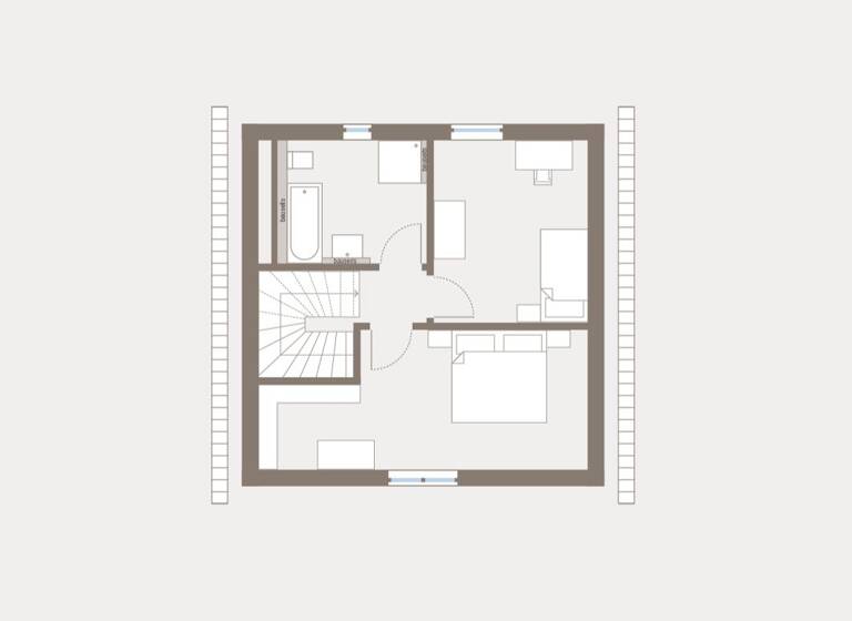Haus zum Kauf provisionsfrei 239.819 € 3 Zimmer 91,1 m² 520 m² Grundstück Rheinböllen 55494