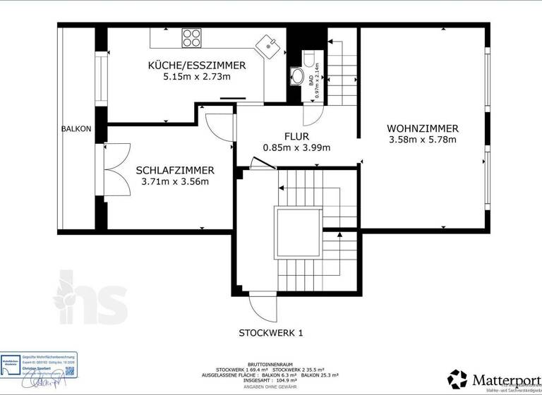 Maisonette zum Kauf provisionsfrei 150.000 € 4 Zimmer 102 m² 4. Geschoss Primelweg 16 Nördliche Neustadt Halle (Saale) 06122