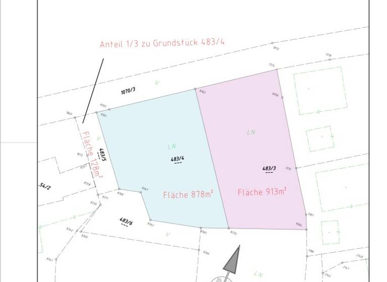 Grundstück zum Kauf 295.000 € 913 m² Grundstück Höhenstraße Grambach 8074
