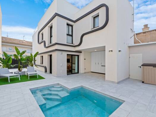 Doppelhaushälfte zum Kauf provisionsfrei 698.000 € 5 Zimmer 121 m² Torre de la Horadada 03191