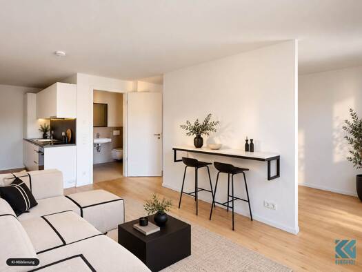 Wohnung zur Miete 764 € 1,5 Zimmer 41,3 m² 4. Geschoss Kunigundenstraße 9 St Leonhard Nürnberg 90439