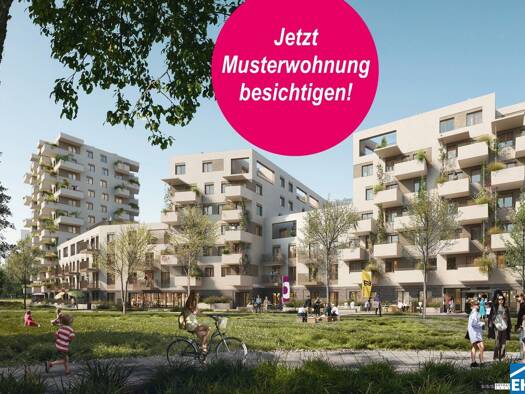 Wohnung zur Miete - Erstbezug 826 € 1 Zimmer 33,1 m² 5. Geschoss frei ab 01.12.2026 Donaustadtstraße Donaustadt 1220