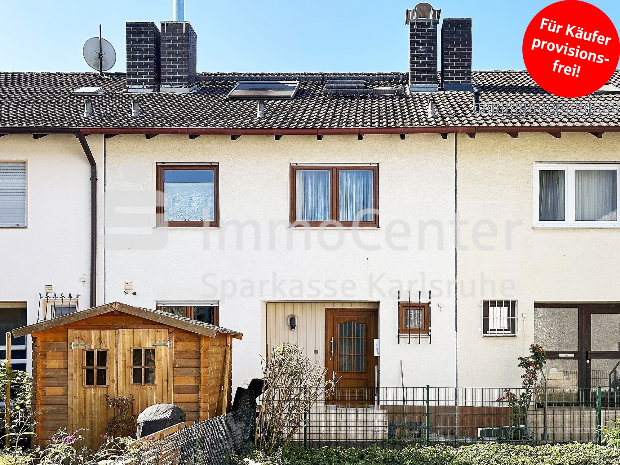 Reihenmittelhaus zum Kauf provisionsfrei 449.000 € 4 Zimmer 118,1 m²<br/>Wohnfläche 161 m²<br/>Grundstück Leopoldshafen Eggenstein-Leopoldshafen 76344