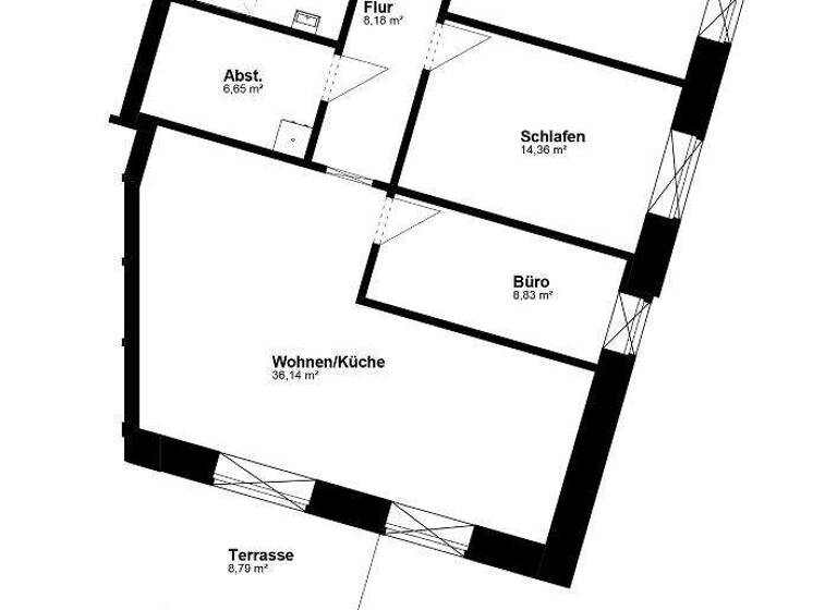 Wohnung zur Miete 1.070 € 4 Zimmer 97,6 m² frei ab 01.08.2026 Westerbeverstedter Straße 86 Lunestedt Beverstedt 27616
