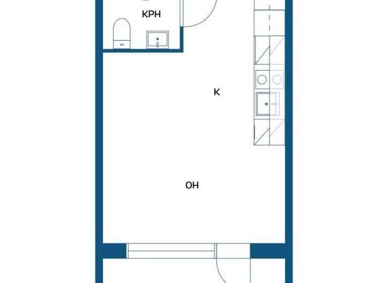 Studio zum Kauf 122.000 € 1 Zimmer 23 m² 3. Geschoss Peltolantie 44 Vantaa 01300