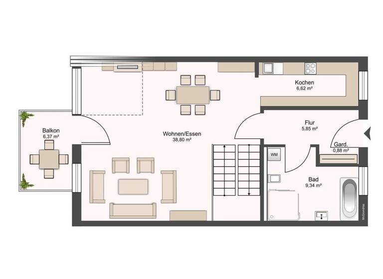 Maisonette zum Kauf 498.000 € 4 Zimmer 104 m² frei ab sofort Kirchseeon 85614